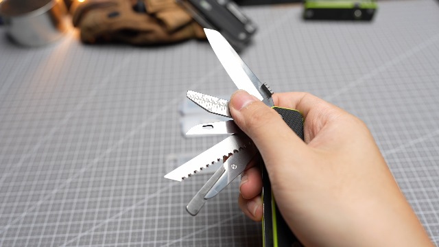 Amazon.com: ROXON S503G 9 in 1 Mini Multi Tool EDC Pocket Knife