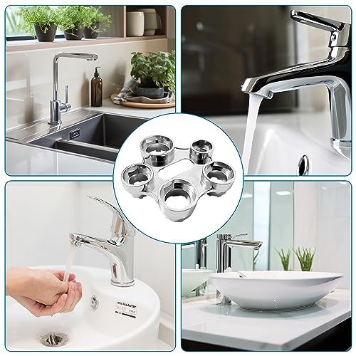 Strahlregler Serviceschlüssel, wasserhahn sieb Belüfter Schlüssel Werkzeug, Luftsprudler Montageschlüssel für M16 /M18 / M20 /M22 / M24 / M28