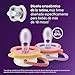 Philips Avent chupetes ultra air para la noche: diseño anatómico Imagen de Philips Avent chupetes ultra air para la noche: diseño anatómico