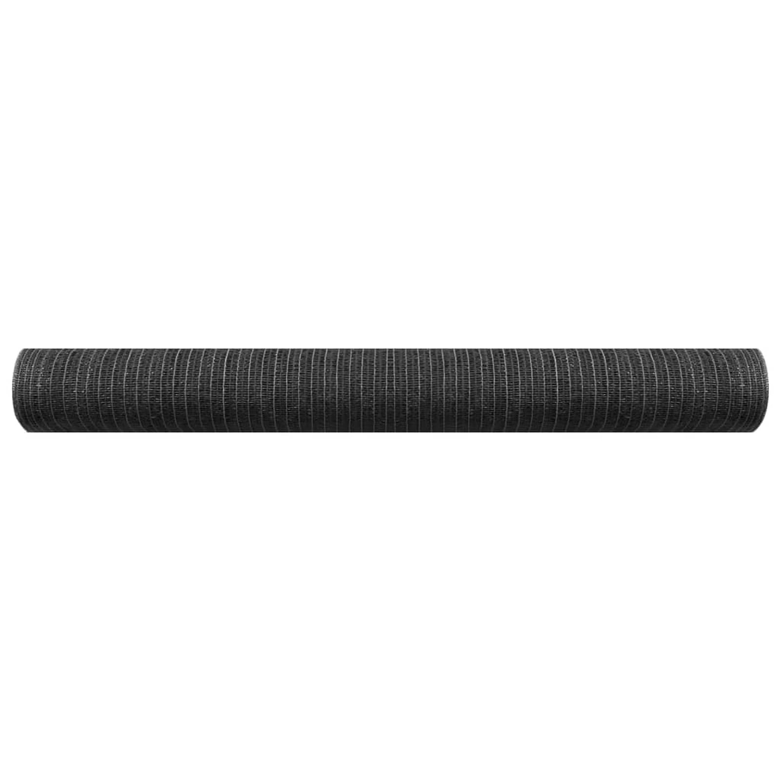ARKEM Filet Brise-Vue Anthracite 1,8x25 m PEHD 195 g/m²,Résistant Aux UV,Filet Brise-Vue,Brise-Vue Et Pare-Soleil pour Balcon