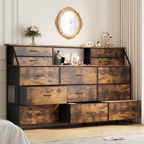 PUKAMI 72 Inch Long Dresser