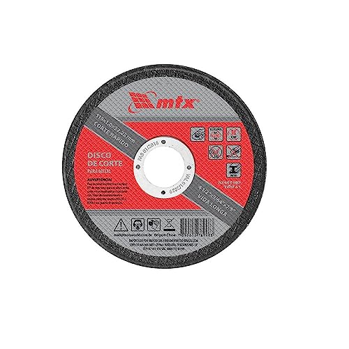 Mtx Disco De Corte Para Metal 115 X 1 6 X 22Mm
