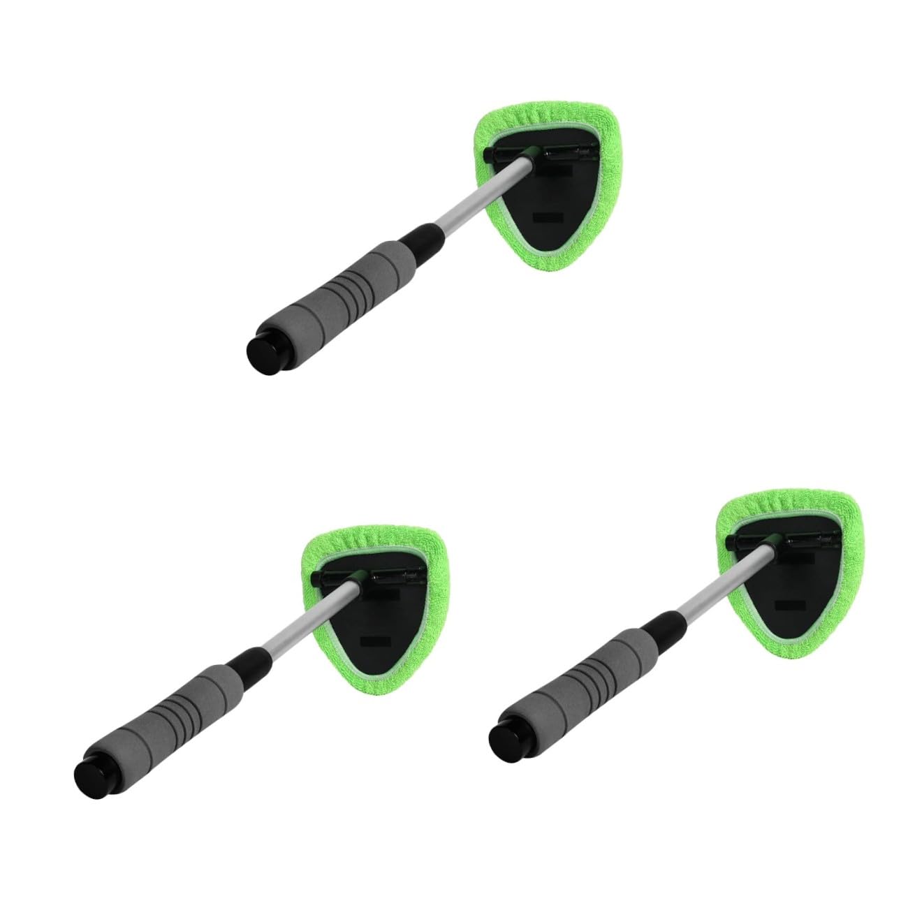 VALICLUD 3pezzi Pulitore Per Parabrezza Auto Estensibile e Strumento Multifunzionale Per Finestrini Specchi e Accessorio Per La Auto