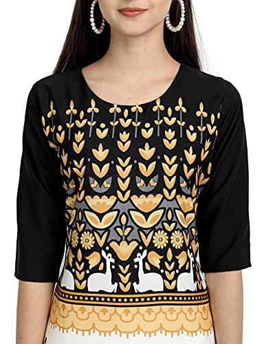 Image of Women's Crepe Regular Kurta