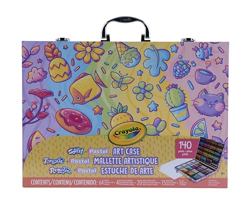 Crayola Art Kit with Swirl & Pastel Art Supplies, Ages 5+