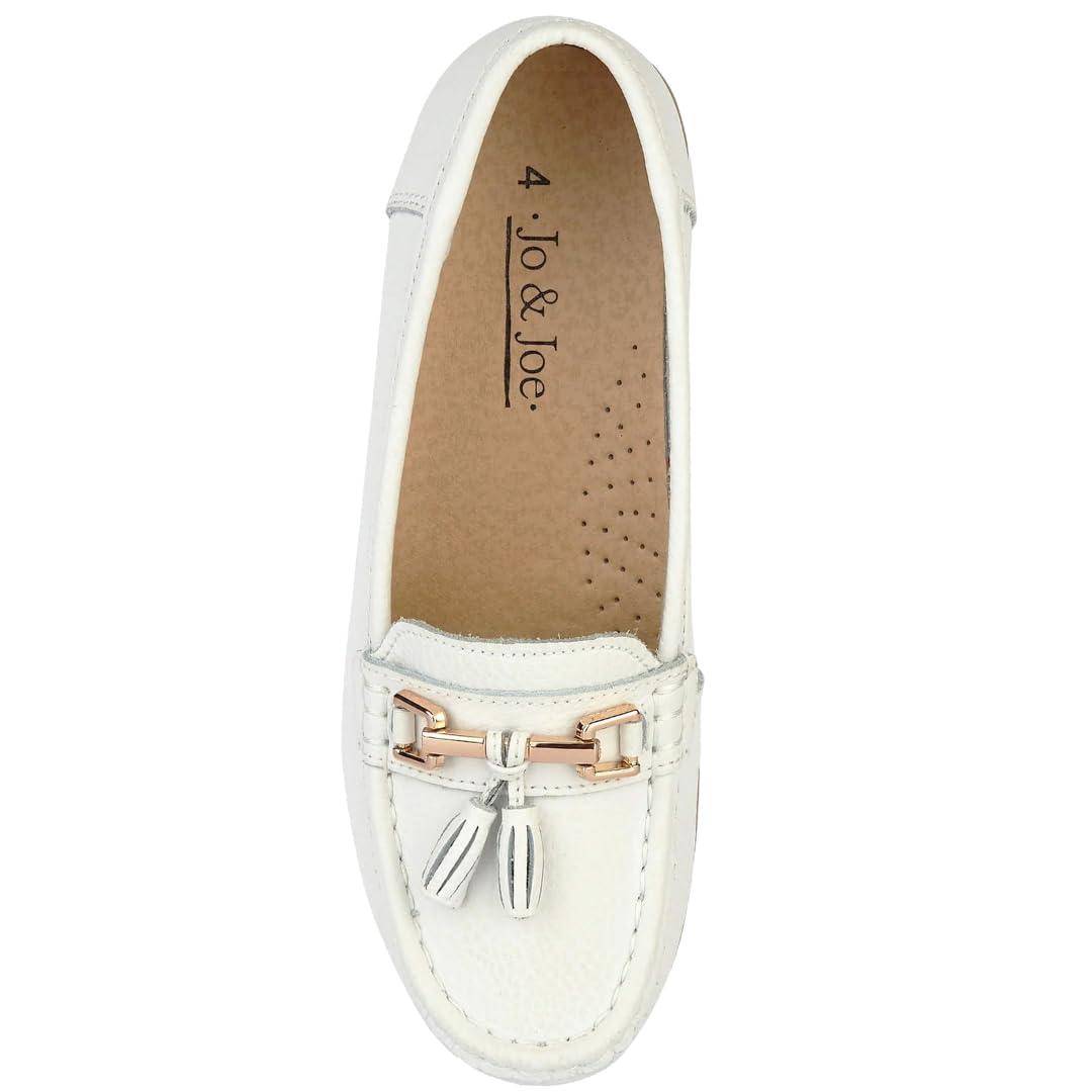 Femme Cuir Plat Mocassin Femmes Décontracté Confortable Cuissard Talon Bas Compensé Chaussures Travail
