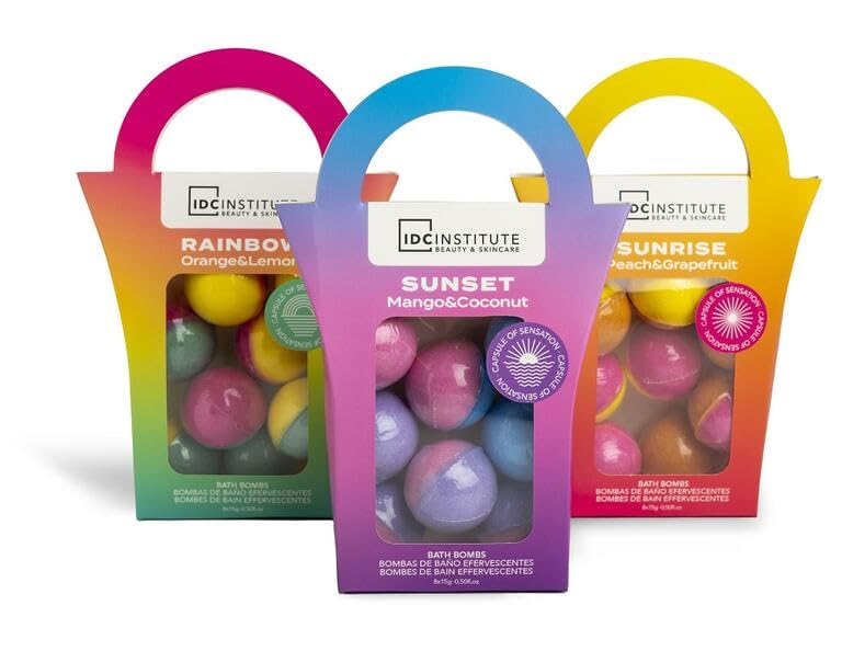 Idc Institute Cocktail Bath Bombs Bag 8 X15G