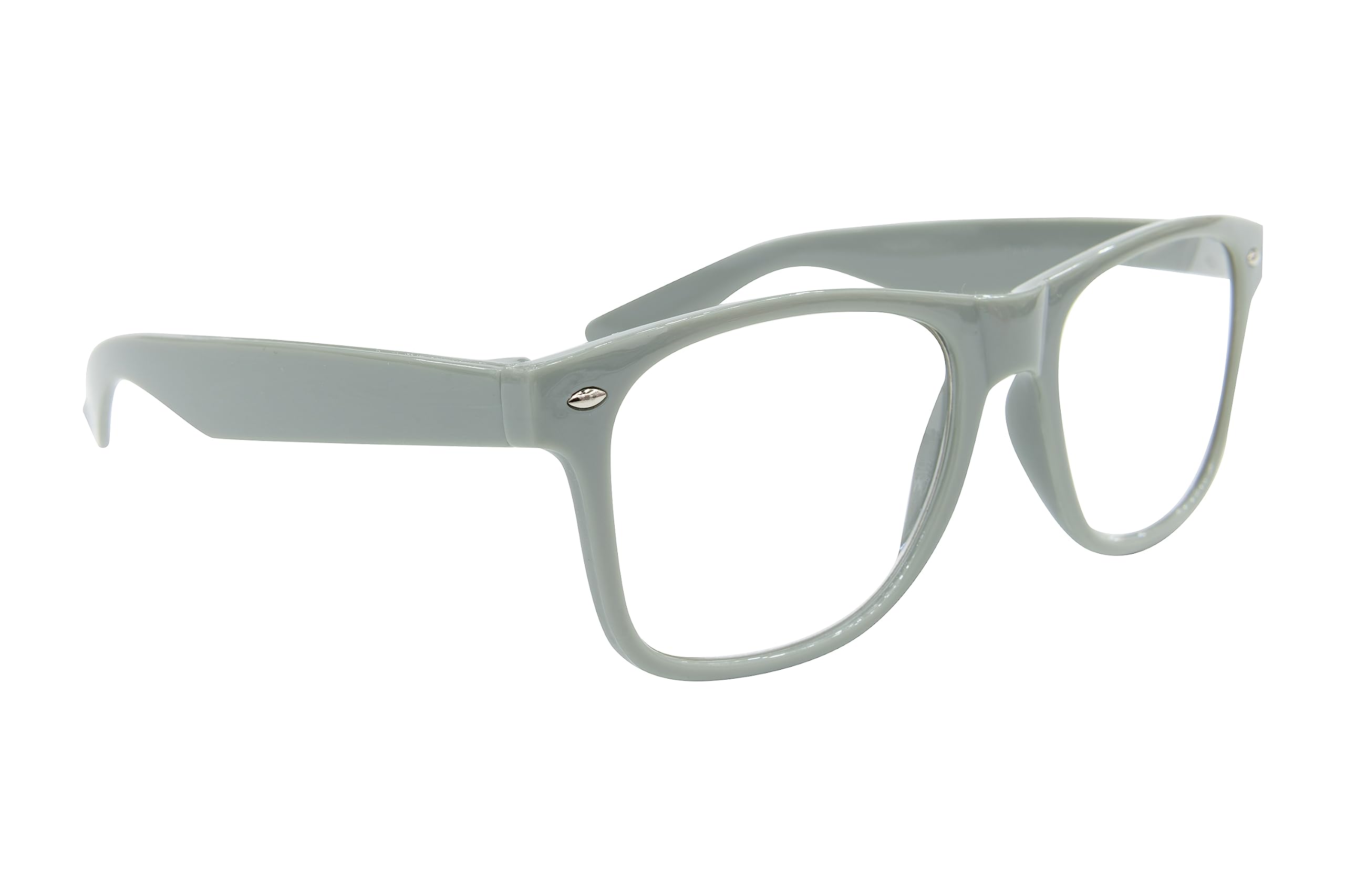 Fads & Fashions Unisex Schist Green Classic Retro Oversized Style Mens Womans Geek Nerd Reading Glasses With 35 Colours Tn49 (, 2.00, Multiplier_x)