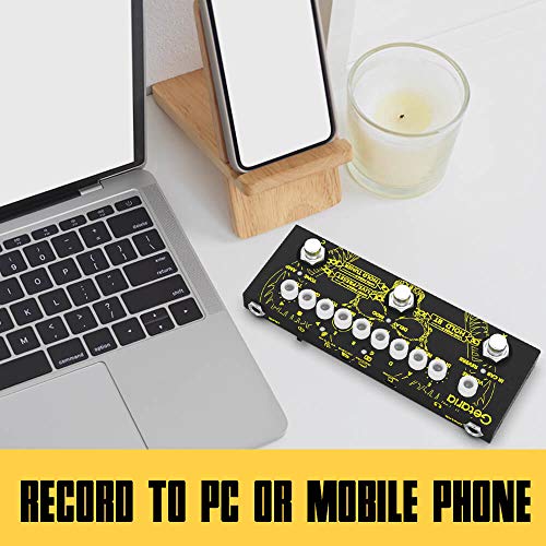 Getaria Guitar Pedal Portable Multi Effects Processor Effect Pedal with IR Loading, Edit, Save, Bluetooth, Record, Tuner, Amp/3.5mm Headphone Output, Built-in battery - Thumbnail 6