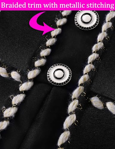 VFSHOW Womens 2024 Fall Winter Office Business Work Church Dresses Tweed Peplum Slimming Bodycon Pencil Sheath Dress4