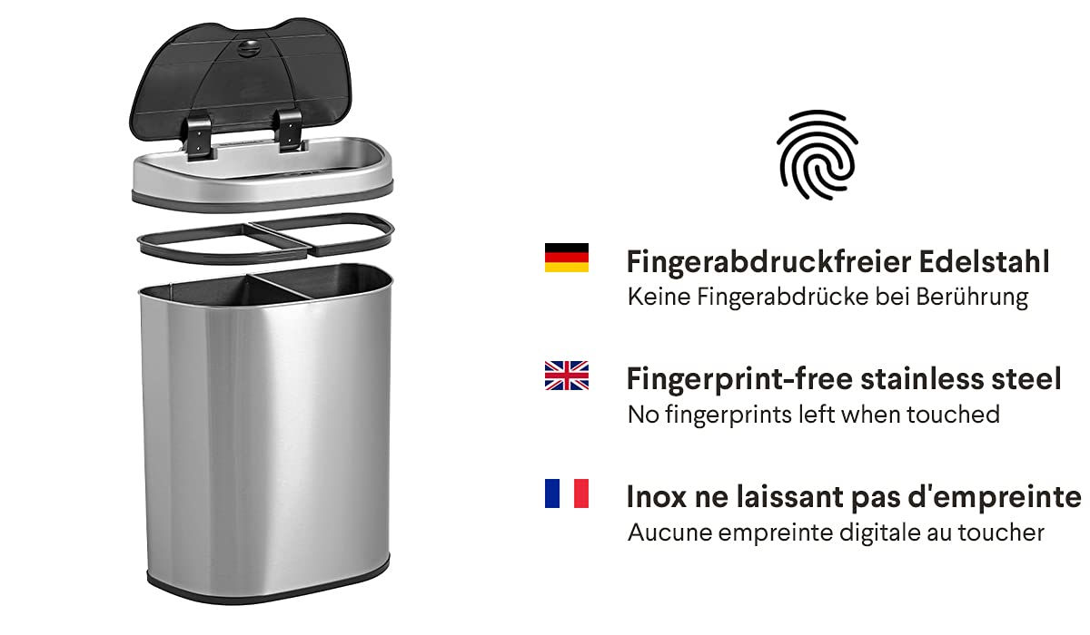 Homra Qubix Fingerprint-Free Stainless Steel