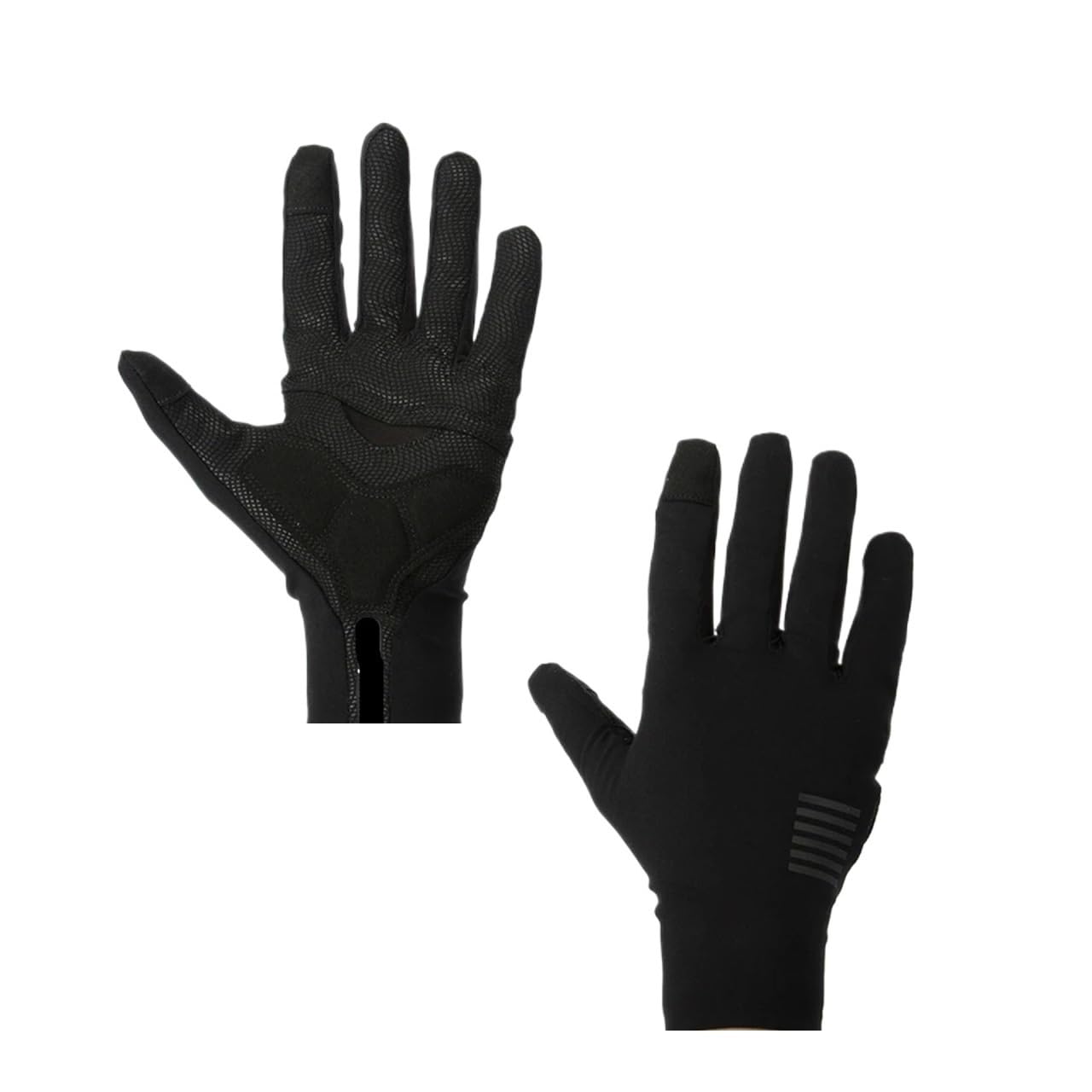 Guantes de ciclismo con dedos completos for bicicleta, guantes deportivos escalar, transpirables a prueba golpes Unisex Para MontañIsmo