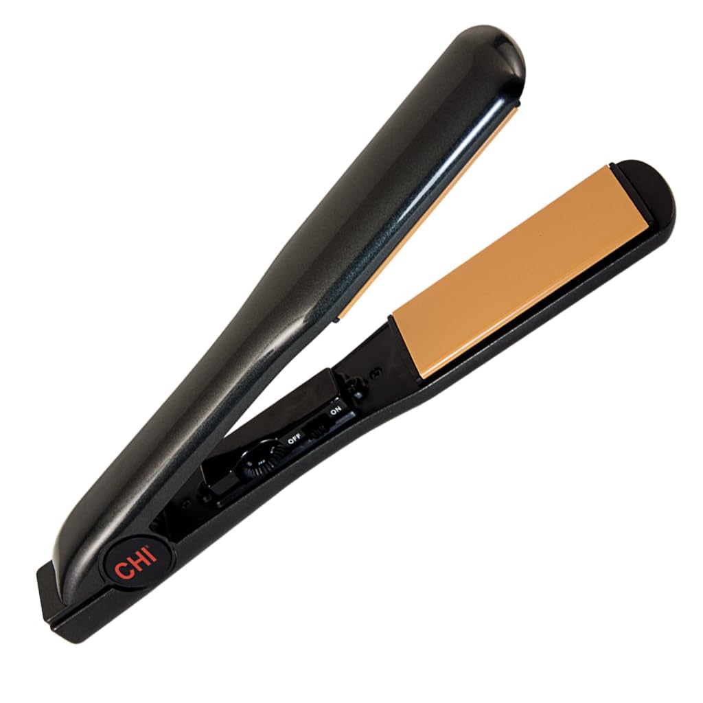 Classic Tourmaline Ceramic Hairstyling Iron 1 1/2" in Onyx Black