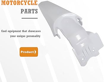 Amazon.com: Plastic Mudguard Kit White Body Fairing Cover