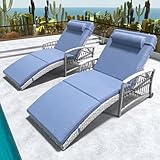 ZZWHOM Outdoor Chaise Lounge...