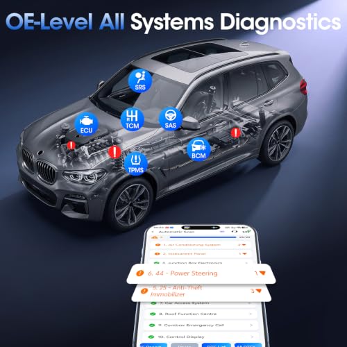 Image of XTOOL A30M OBD2 Scanner Bluetooth, Bidirectional Scan Tool, 26 Resets
