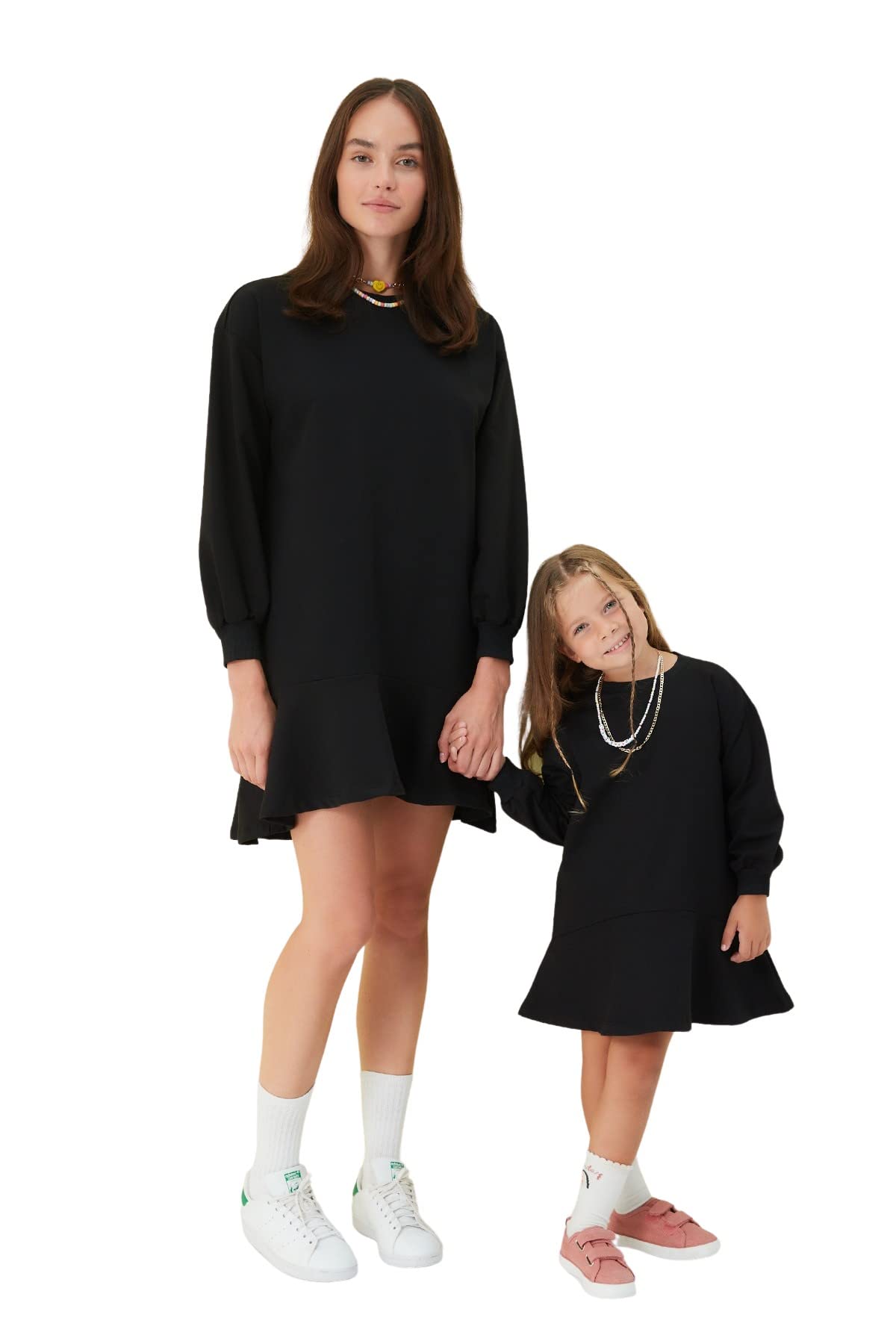 Trendyol Women Mini Skater Regular Knit Dress Black