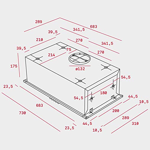 GRUPO FILTRANTE TEKA GFH73 73CM INOX