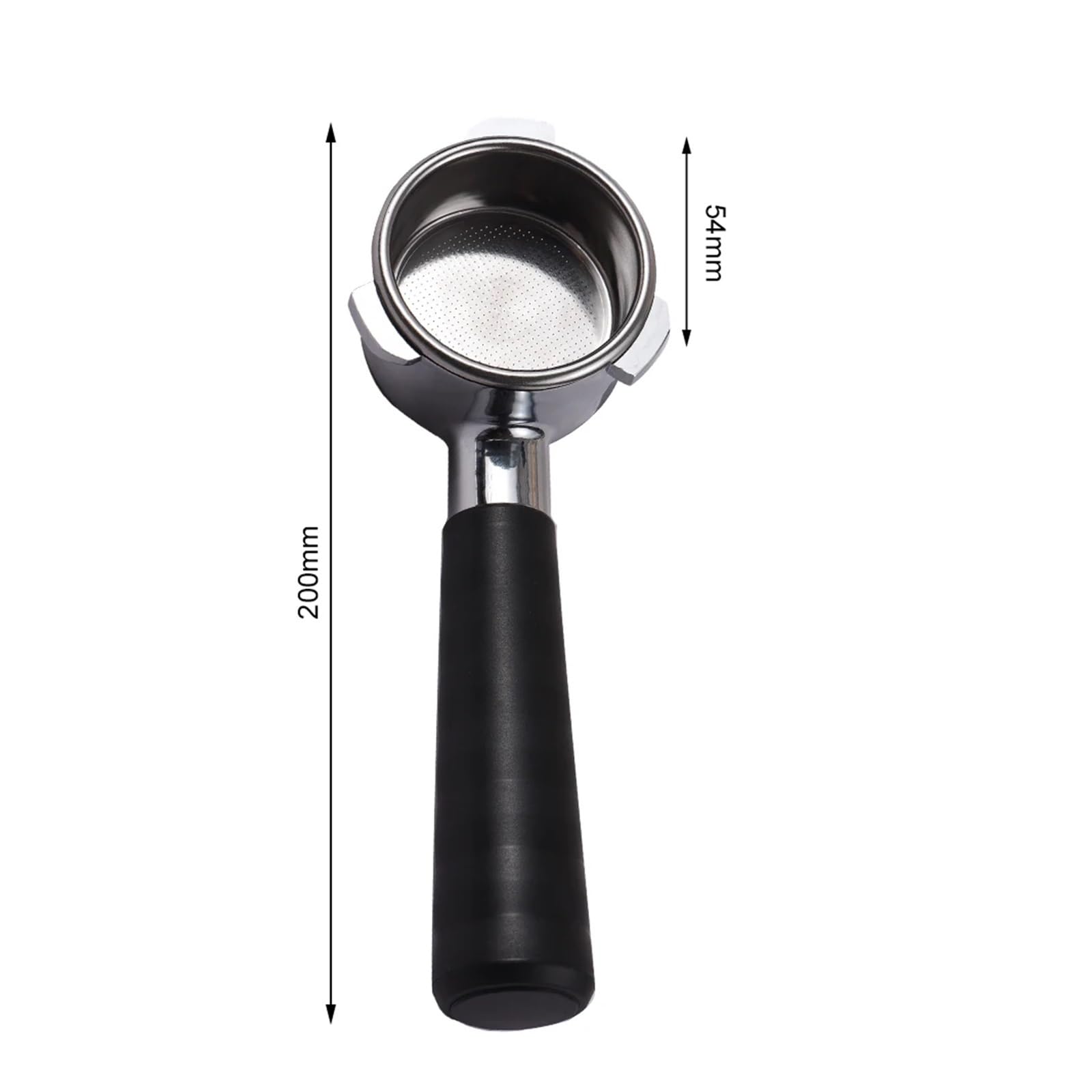 GUYTRM 54 mm Bodenloser nackter Siebträger-Filterkorb 450 820 840 870 875 878 879 880 Maschinen Kaffeezubehör lingli