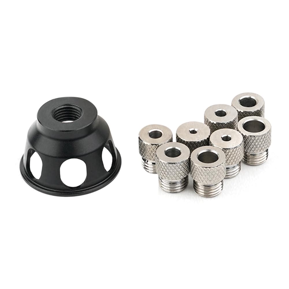 Vjsujehgy Woodworking Vertical Drill Guide Fixtures Pocket Hole Jig Positioner Carpentry Hole Puncher Tools Straight Locator