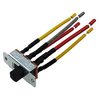 Ceiling Fan Mount Directional Toggle Switch - Fan Switch Reverse Rotation Outdoor Ceiling Fans Micro Switch - Fan Control Switch PCB Fan Speed Control Switch Fan Dimmer Switch 6 Pin ZE-209-22 Reluen