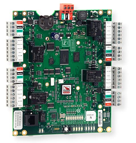 Keri Systems NXT-4D-MSC 4 Door/8 Reader NXT Controller with Mercury Firmware; On Board TCP/IP Connectivity; Controller Continues Operation When Offline; I/O Expandable 4x4; OSDP Reader Support