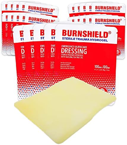 Burnshield 4" X 4" Burn Dressing, Sterile - 25 Count