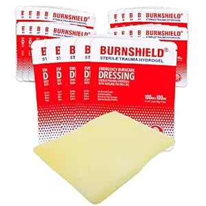 Burnshield 4″ X 4″ Burn Dressing, Sterile – 25 Count
