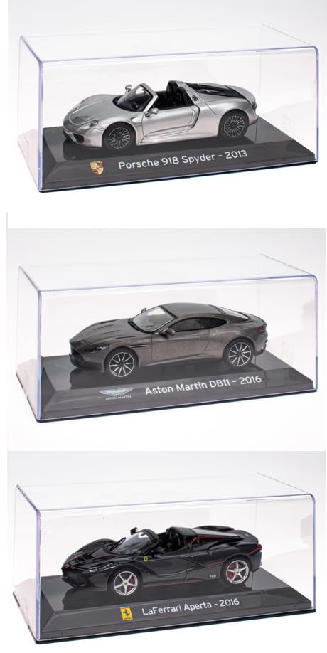 Vitrine murale Porsche pour 12 miniatures à l'échelle 1/43ème Porsche