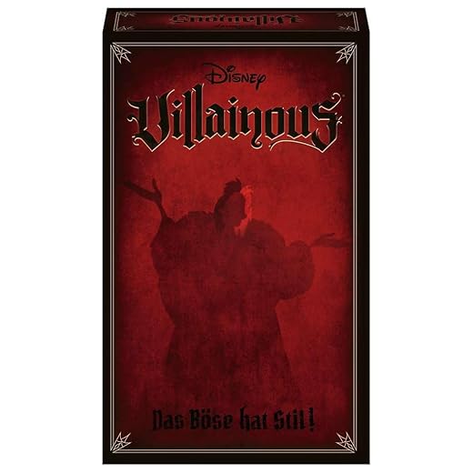 Ravensburger 26958 - Disney Villainous - Das Böse hat Stil, 3 Erweiterung von Villainous ab 10 Jahren für 2-3 Spieler