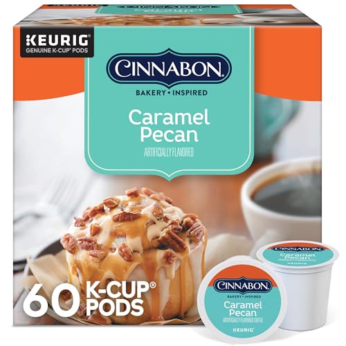 Café Cinnabon Keurig l'excellence du caramel et de la pacane en 60 capsules