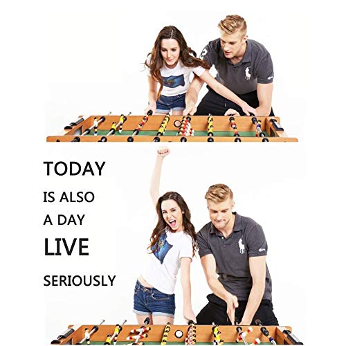 Multi-Spieltisch, Tischfußball, Multi-Spieltisch, Combo-Spieltisch mit Fußball, Billard, Slide-Hockey, Holz-Fußballtisch, perfekt für Spielzimmer, Spielhallen, Bars, – Bild 8