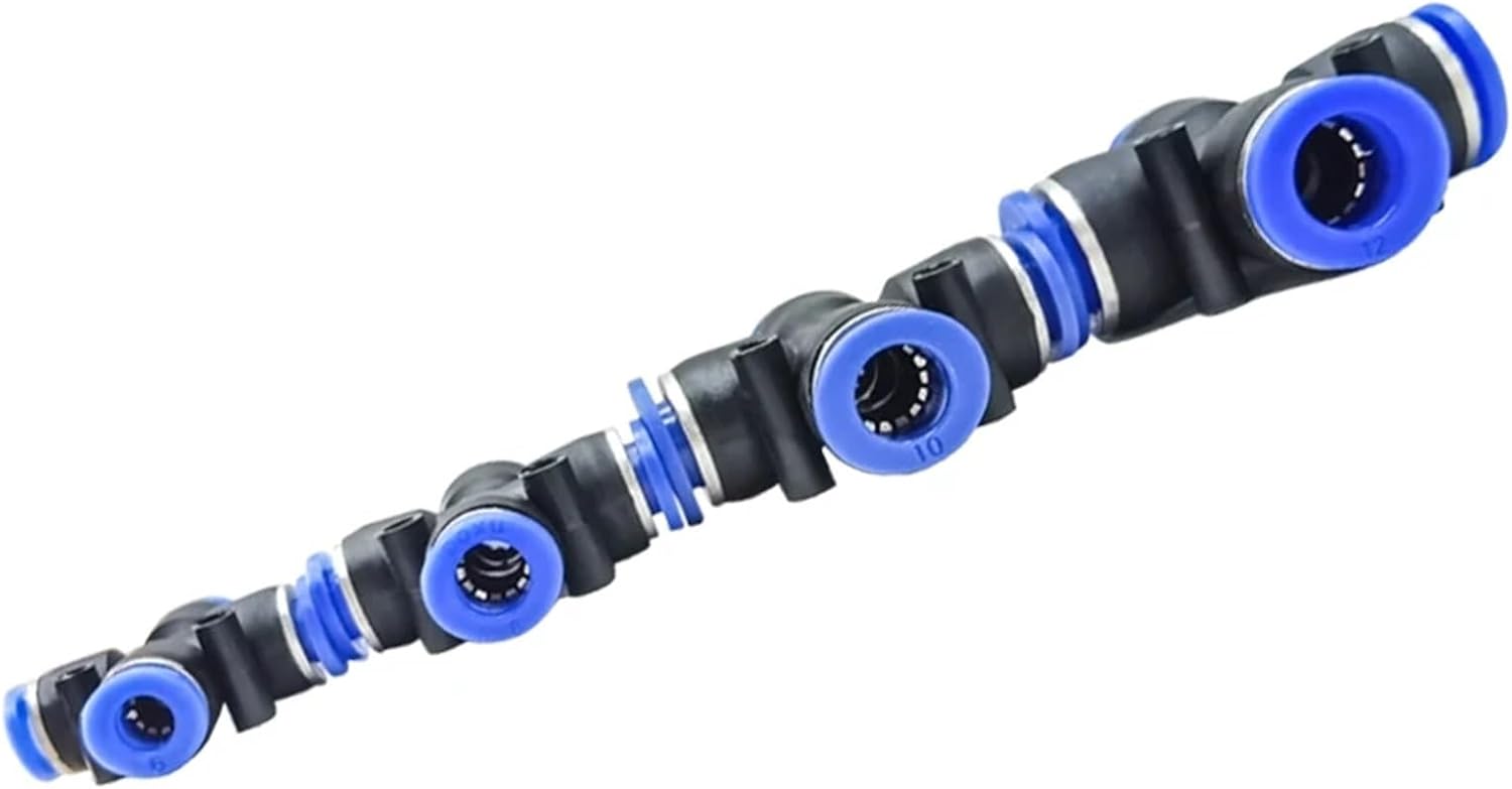 200-500PCS/LOT PZA4 PZA6 PZA8 PZA10 PZA12,4 Way Cross Style Pneumatic Tube Push In Quick Fittings.(PZA4 (500PCS))