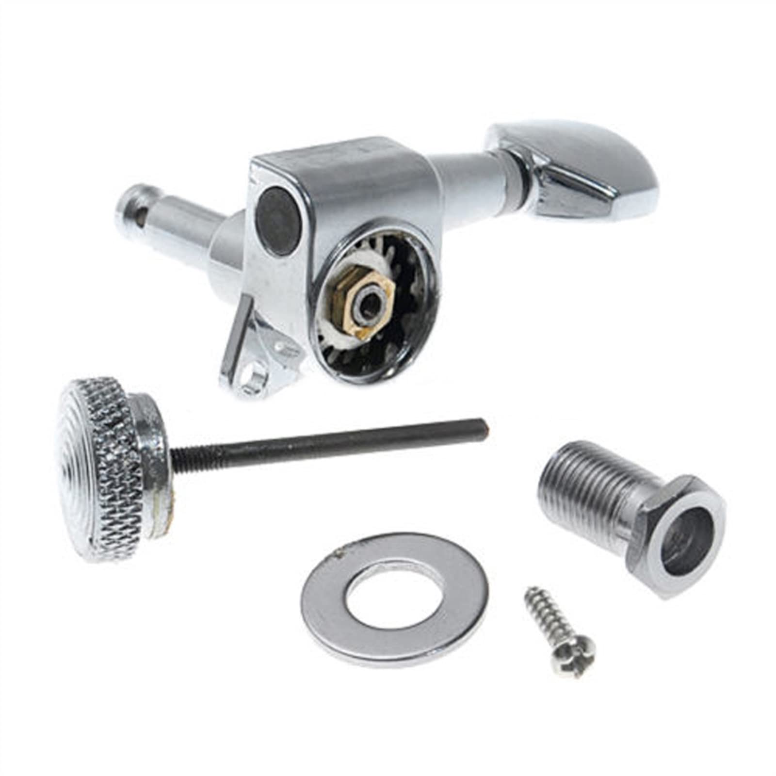 Tuner Mechaniken Knöpfe Guitar String Inline Inline Rechts Links Tuning Pegs Locking Tuners Keys Maschinenkopf Musikgitarren -Teilezubehör