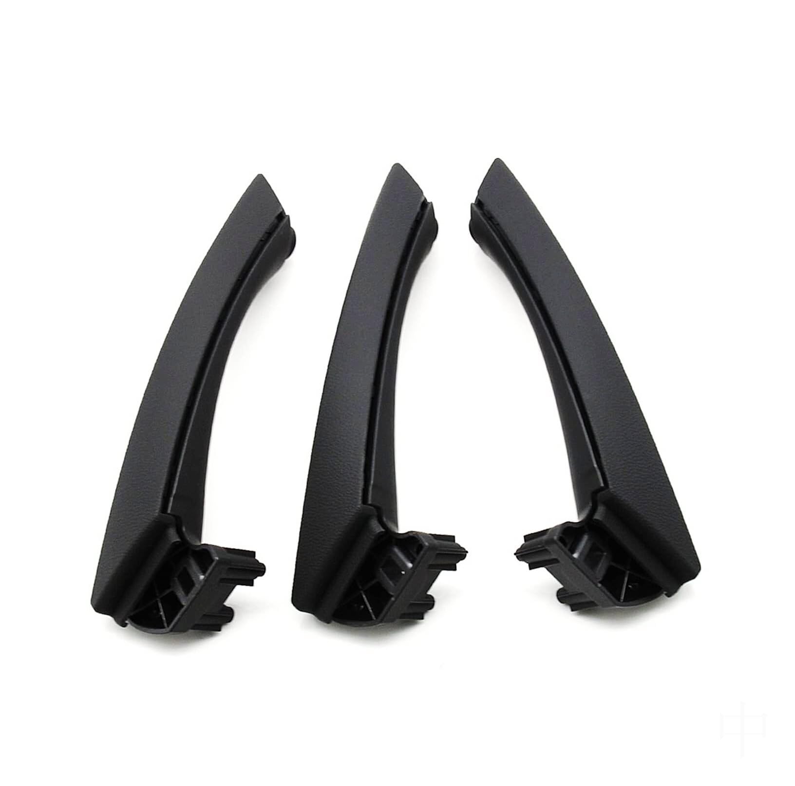 GTDTKGANAK for BMW 3 for Series E90 E91 E92 2004-2012 Right Front Interior Door Handle Black Interior Door Panel Handle Decorative Covers(RHD Set,Svart)