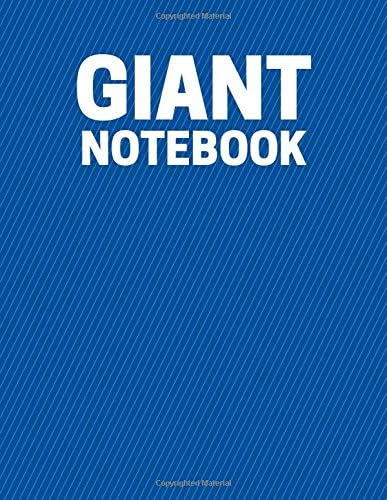 Giant Notebook: 600 Ruled Pages, Extra Large Notebook (8.5 x 11 in.) (Giant Notebook Collection)