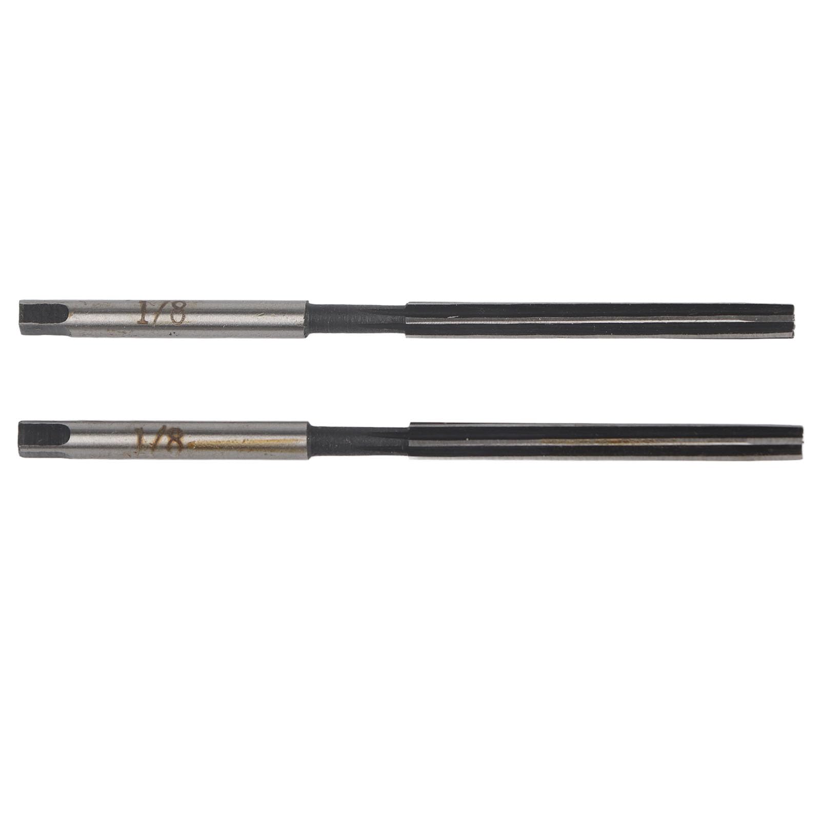 2PCS High Hand Reamer Set, Straight Shank Conical Reamer with H7