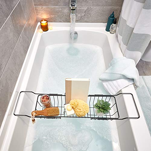 Bosphorus 23817 Idesign Everett Metal Adjustable Over The Tub Caddy Basket thumb #4