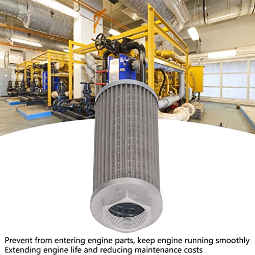Image of Hydraulic Suction Filter, Hydraulic Suction Metal Screen Filter Heavy Equipment Parts Accessories for Generator Auto