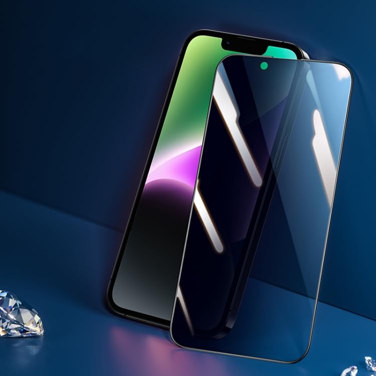 Benks Tempered Glass Screen Protector Compatible For iPhone 14 Plus/13 Pro Max Benks V Pro+ Series Dust Net Peep-proof Tempered Glass Film