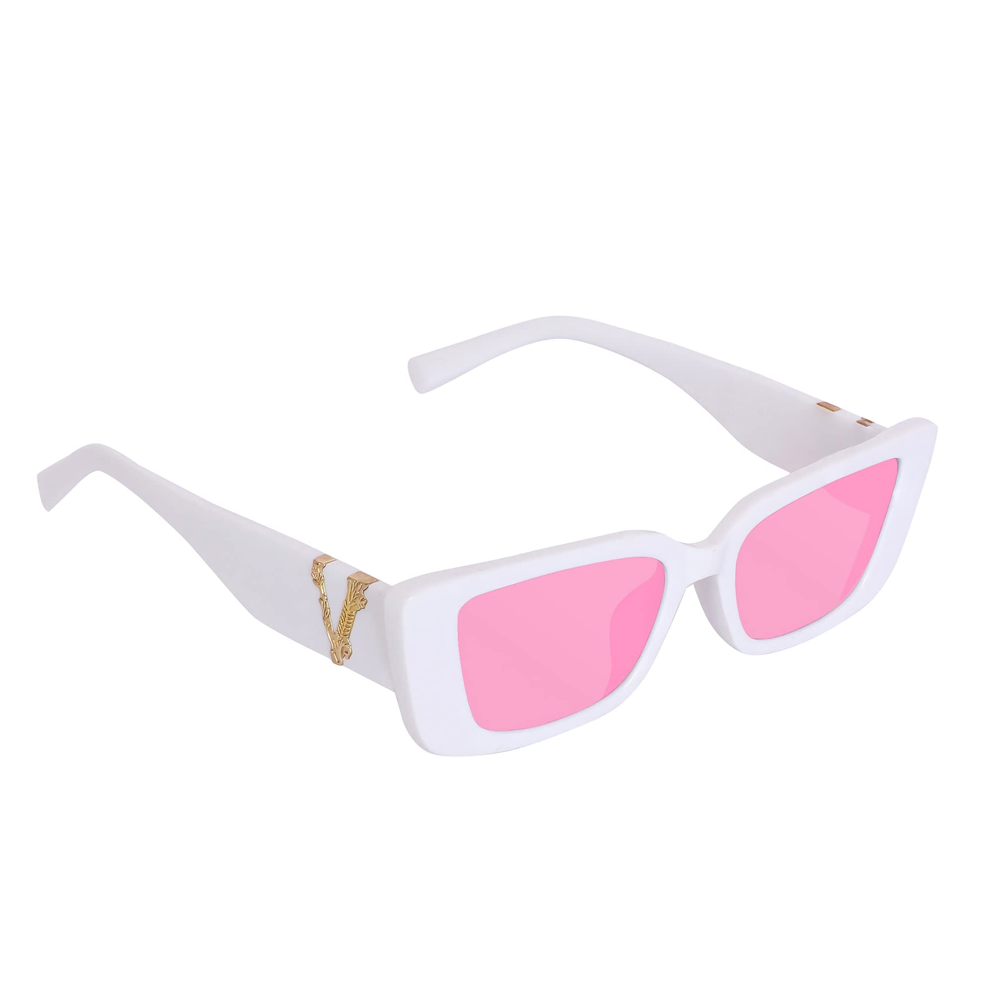 dervin UV Protected Cat-Eye Retro Driving Sunglasses for Women-picture-29