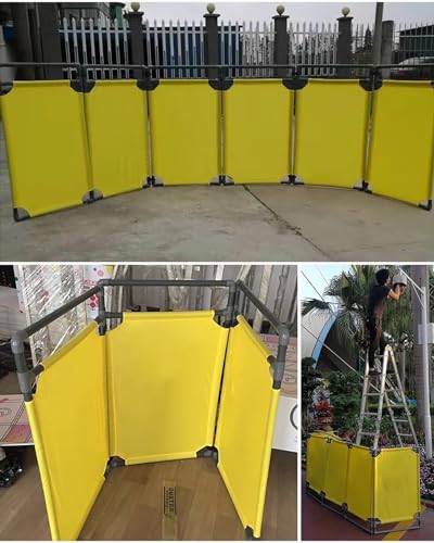 Recinzione di sicurezza retrattile per controllo del traffico e manutenzione, design espandibile per scale mobili, ascensori e strade