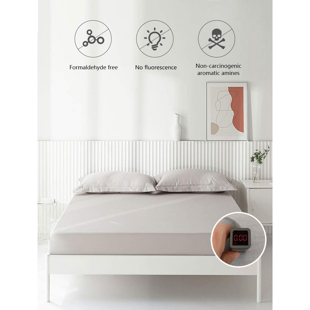 Carpe Sonno JERSEY-SPANNBETTTUCH 90x200 - 100x200 Große Bettlaken Aus 100% Baumwolle, Spannbettlaken Laken Uni Gelb Jetzt Nur Online