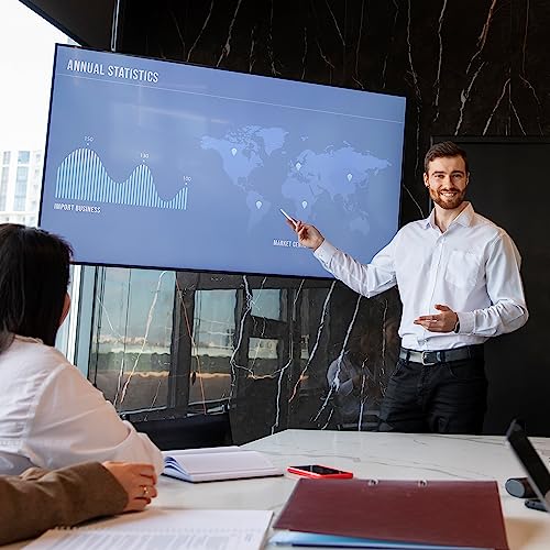 Image of 55 inch Interactive Touchscreen Monitor, Smart Board FHD 1080P Display with Wall Mount, Android 14 Smart Touch Screen Presentation Electronic Whiteboard for Office & Classroom, RAM 8G & ROM 128G