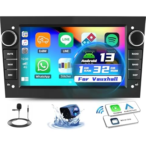 OiLiehu 1+32G Android Car Stereo with Wireless Features Cover