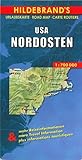  Hildebrand\'s Urlaubskarten, USA, Nordosten: Umgebungskarten: Boston, New York, Washington - Baltimore. Stadtpläne: Boston, New York/Manhattan, ... Ortsregister (Hildebrand\'s USA maps)