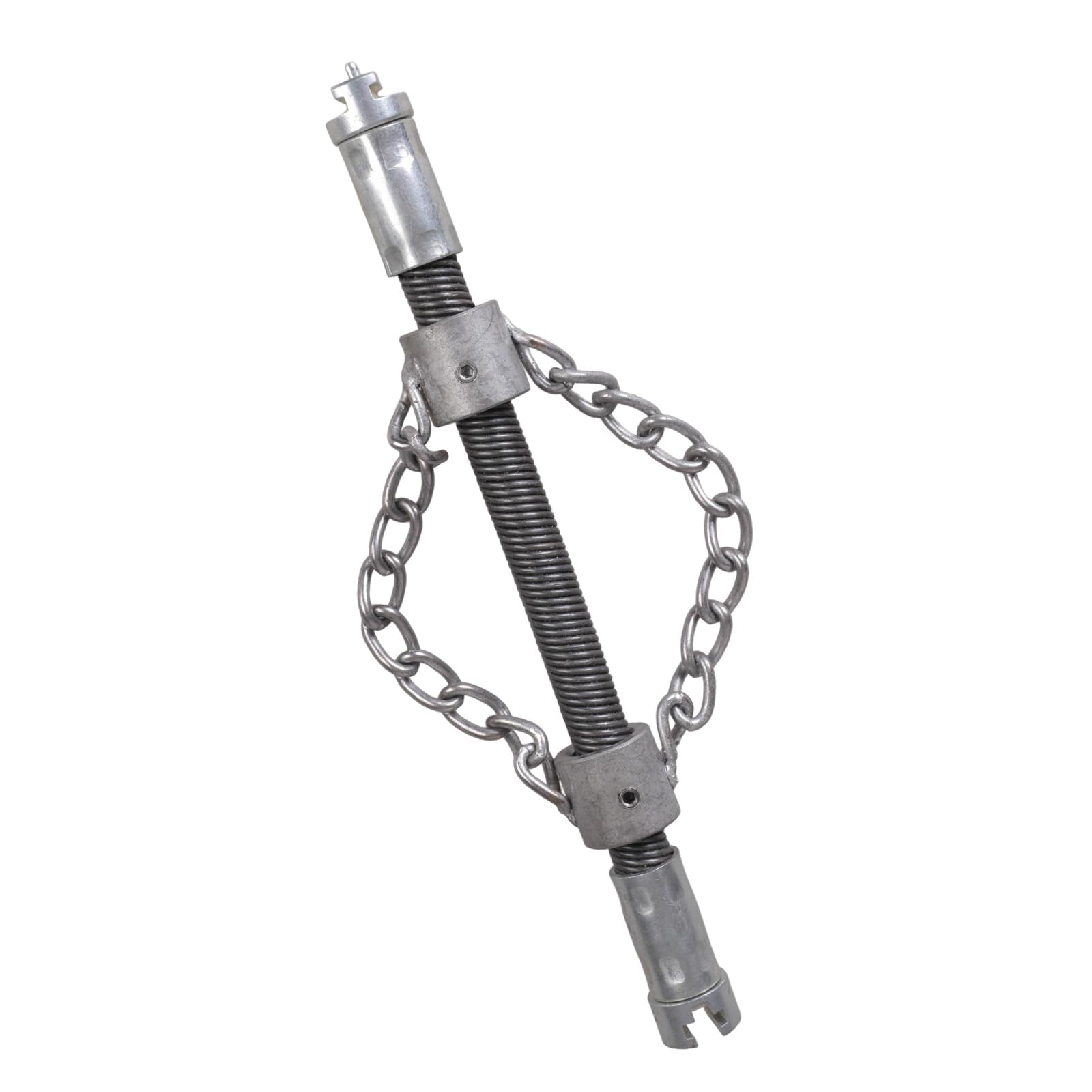 Laikoutd Double Chain 22Mm Adaptability Drain Cleaner Clog Removal Chain For Household Public Facility Sewer Maintenance Efficient Operate Clog Removal