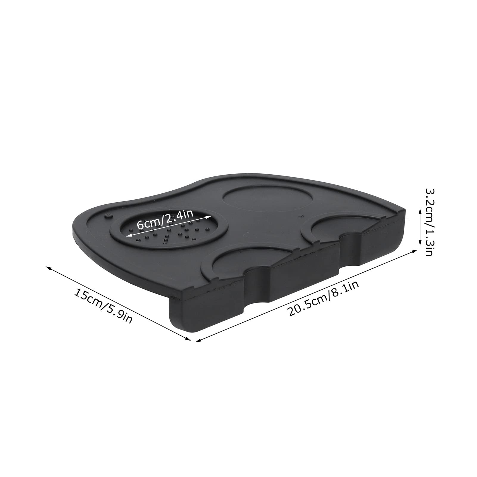 Tappetino Silicone Per Caffè Espresso - Antiscivolo, Protettivo, Per