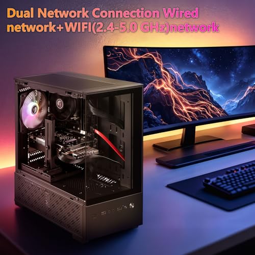 Image of Prebuilt Gaming PC Desktop,Intel Core i5 Business Office Tower Computers PC