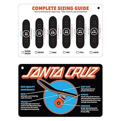 Santa cruz dot splatter 8.25 skateboard complete Clearance